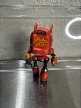 Nuka-Cola Nukatron bethesda loot Crate Robot Figure from Fallout